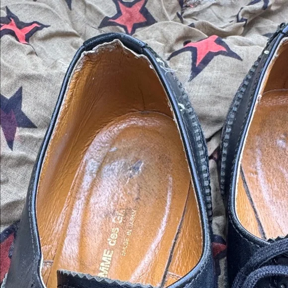 Comme des GarçonBlack Leather Brogues
